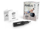 Μπάλα γυμναστικής AMILA GYMBALL 75cm Γκρι - Image 3