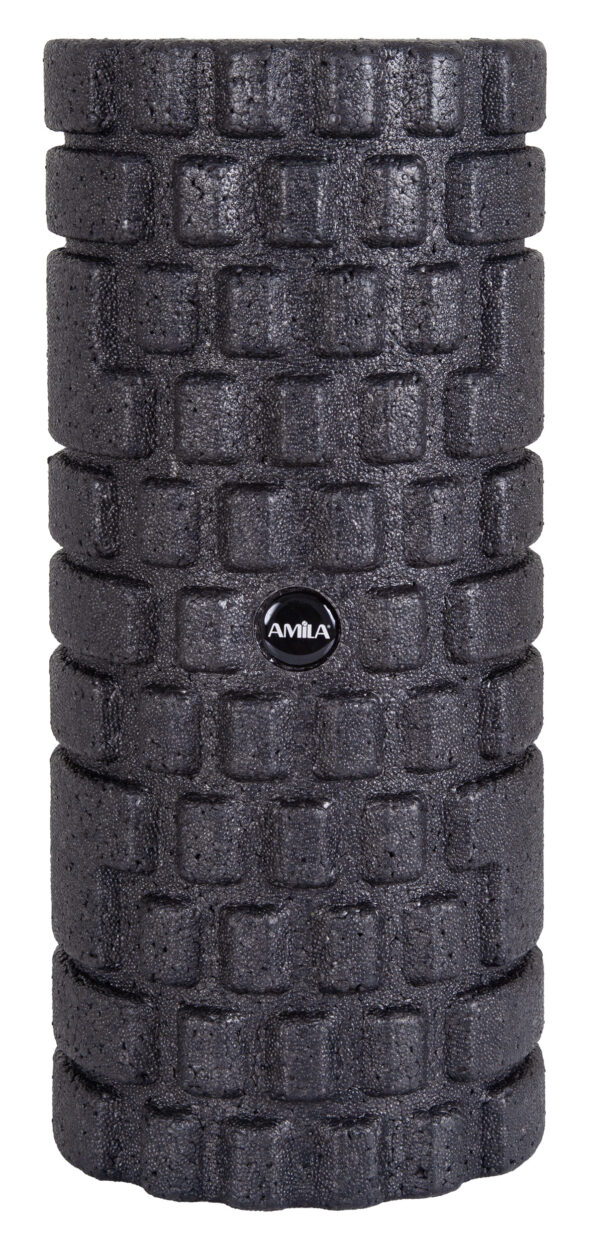 AMILA Foam Roller Spike Φ14x32cm Μαύρο - Image 2