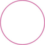 Χούλα-Χουπ HQ 60cm - Φ19mm - 230gr, Ροζ