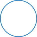 Χούλα-Χουπ HQ 60cm - Φ19mm - 230gr, Μπλε