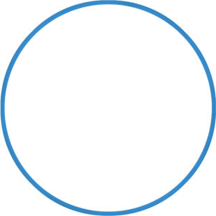 Χούλα-Χουπ HQ 70cm - Φ19mm - 280gr, Μπλε