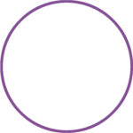 Χούλα-Χουπ HQ 70cm - Φ19mm - 280gr, Μωβ
