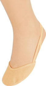 Παπούτσια Ρυθμικής Γυμναστικής Μύτης Microfiber Tan, Νο38