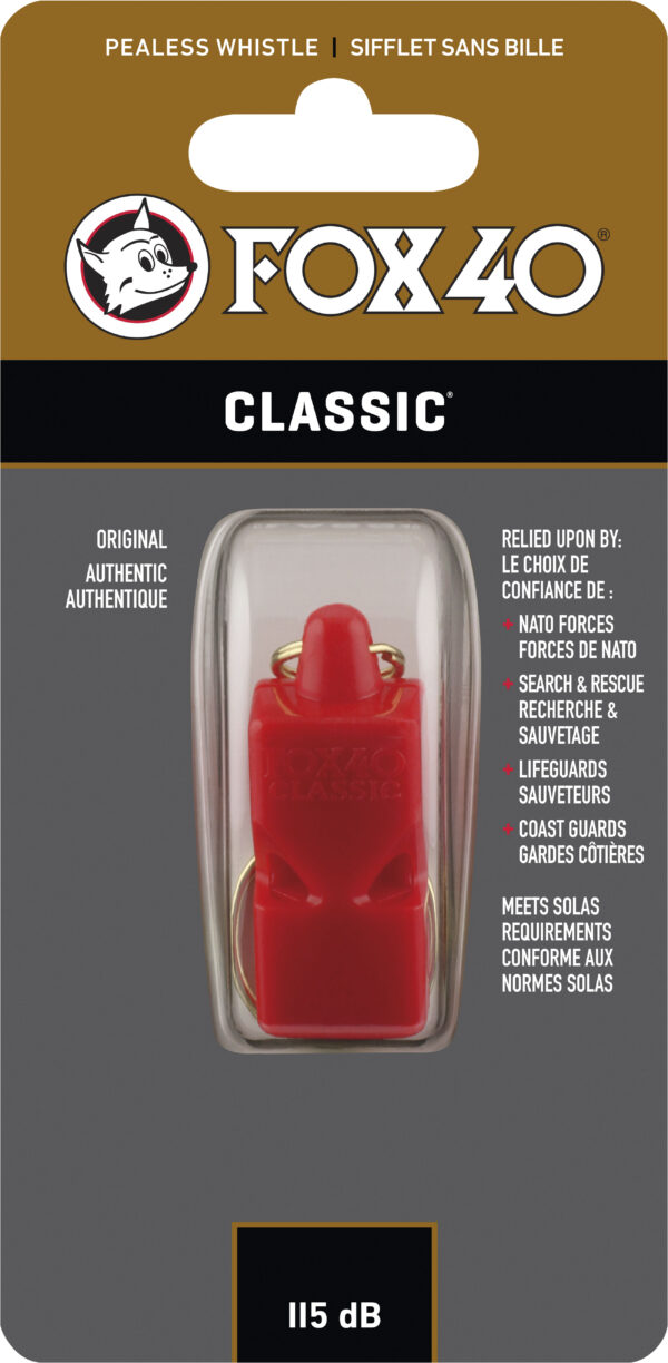 Σφυρίχτρα FOX40 Classic Safety Κόκκινη - Image 2