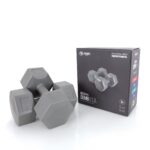 Εξάγωνος Πλαστικός Αλτήρας (2x5kg) Amila (44536) - Image 2