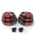 Σετ Πλαστικοποιημένα Βάρη Pump Set (19kg) Amila (95150) - Image 2