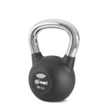 AMILA Kettlebell Rubber Cover Cr Handle 16Kg