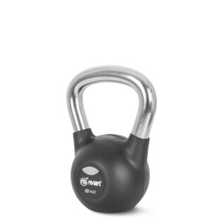 AMILA Kettlebell Rubber Cover Cr Handle 8kg