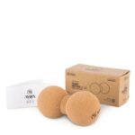 Μπαλάκι Μασάζ Peanut Massage Roller 8x16cm (Dhara Cork) Amila (96809) - Image 2