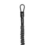 Λάστιχο Αντίστασης GymTube με Clip & Μανίκι (Μαύρο/Ultra Heavy) Amila (88169)