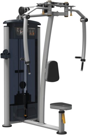 Επαγγελματικό Μηχάνημα Pec/Deck-Πίσω Δελτοειδών (Χωρίς Πλάκες Βαρών) (Ασημί) Impulse (IT9515S)