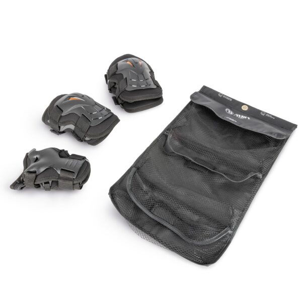 Σετ Προστατευτικών για Skateboard (Μαύρα) ProtectorSet (Medium) Amila (49037) - Image 2