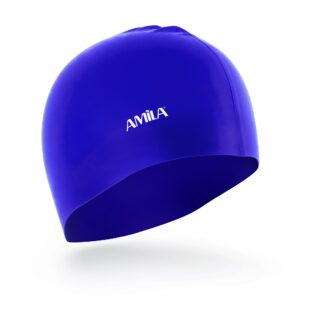 Παιδικό Σκουφάκι Κολύμβησης (Μπλε) Amila (47020)