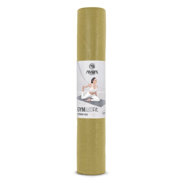Στρώμα Γυμναστικής Yoga Pilates 0,4cm (Λαδί) Amila (96752) - Image 5