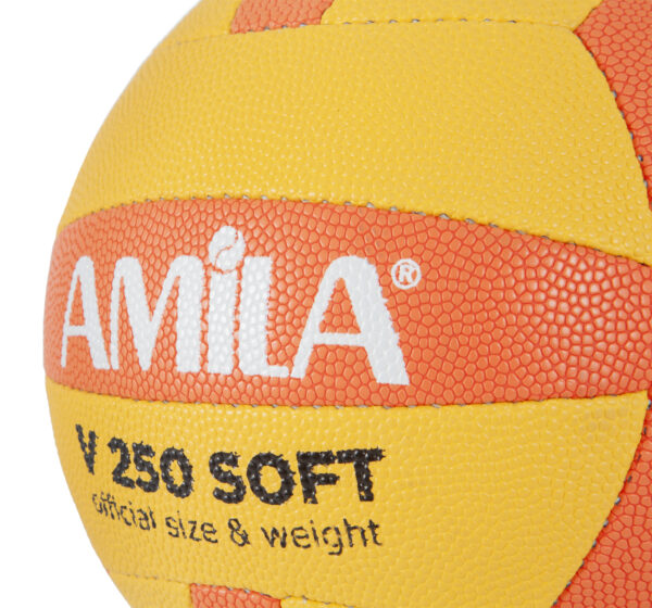 Μπάλα Volley AMILA GV-250 Yellow-Orange Νο. 5 - Image 2
