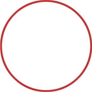 Χούλα-Χουπ 70cm - Φ19mm - 260gr, Κόκκινο