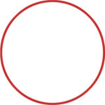Χούλα-Χουπ 60cm - Φ18mm - 155gr, Κόκκινο