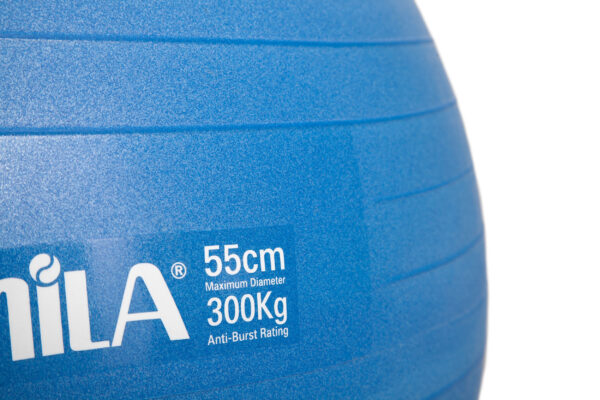 Μπάλα Γυμναστικής AMILA GYMBALL 55cm Μπλε Bulk - Image 2