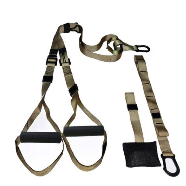 Ιμάντες Άσκησης Suspension Trainer (Army) (με Βάση Τοίχου/Οροφής) Optimum Sport (CX-EP516/1/TA001) - Image 4