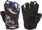 Γάντια Άρσης Βαρών AMILA Amara Lycra CamoBlue M - Image 3