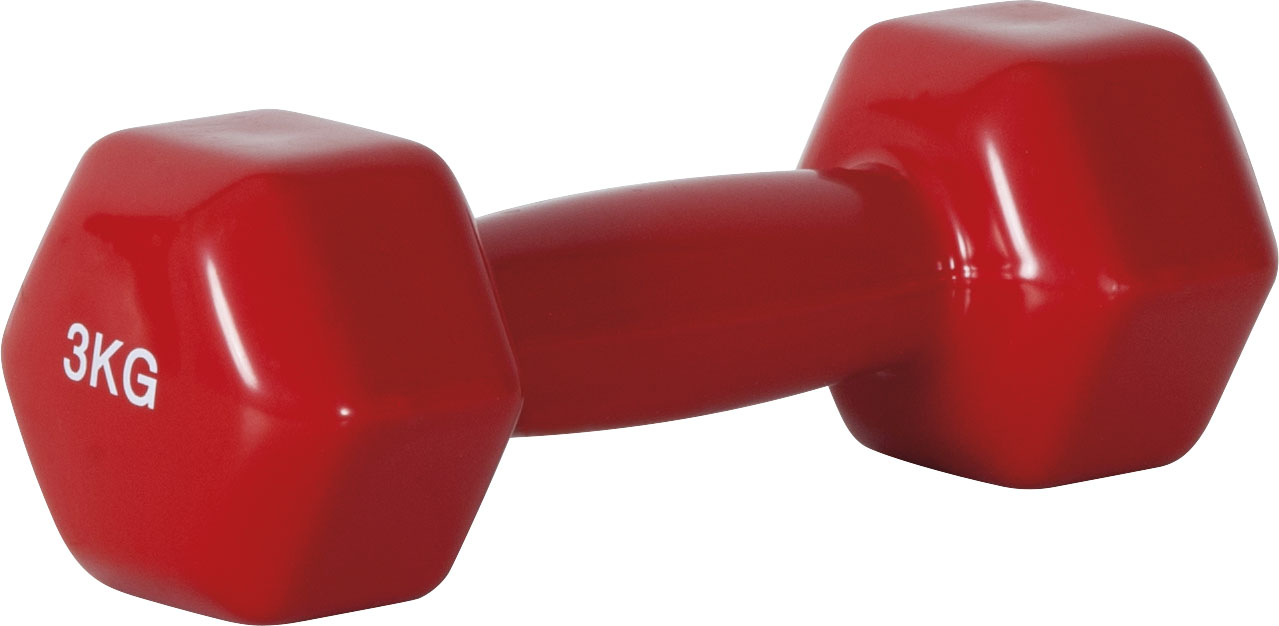 90505 Βαράκι Πλαστικοποιημένο 3kg Κόκκινο Amila 90505 - Image 1