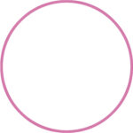 Χούλα Χουπ HQ 80cm - Φ19mm - 330gr, Ροζ
