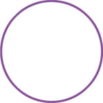Χούλα Χουπ HQ 80cm - Φ19mm - 330gr, Μωβ