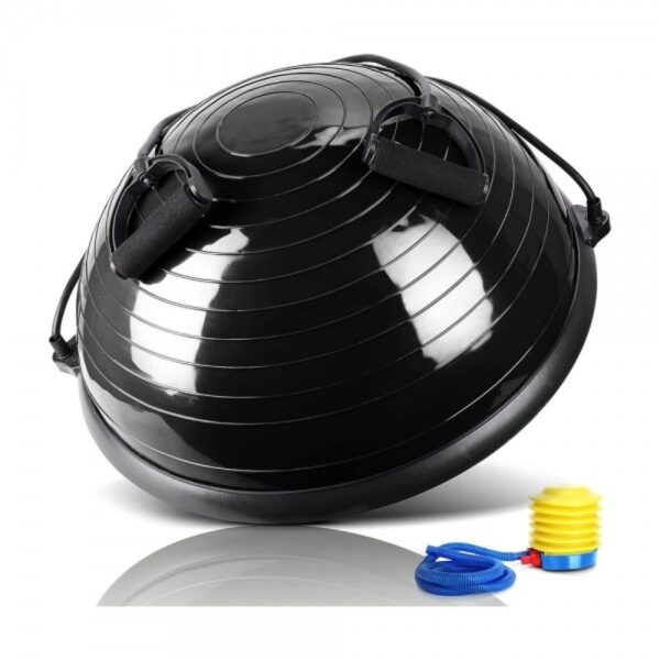 Μπάλα Ισορροπίας Half Ball Balance Trainer (Μαύρη) 58cm MDS - Image 2