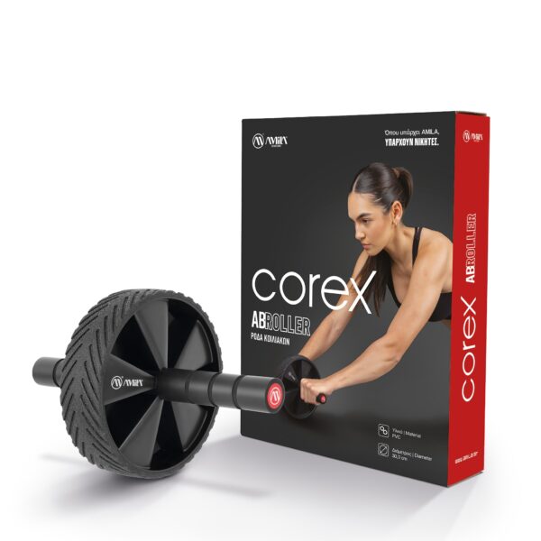 Ρόδα Κοιλιακών Ab Roller (Corex) Amila (44082) - Image 2
