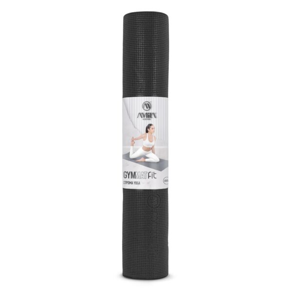 Στρώμα Γυμναστικής Yoga Pilates 0,4cm (Μαύρο) Amila (81704) - Image 5