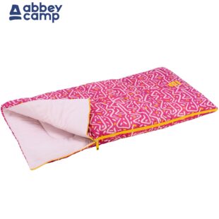 Παιδικό Sleeping Bag ENVELOP SUMMER (Φούξια/Ροζ) ABBEY®Camp (SCHR 21NU-FUR)