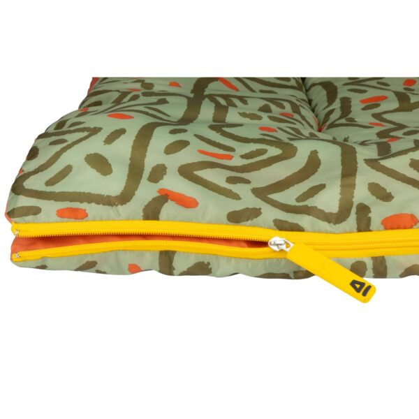 Παιδικό Sleeping Bag ENVELOP SUMMER (Πράσινο/Πορτοκαλί) ABBEY®Camp (SCHR 21NU-LGO) - Image 2