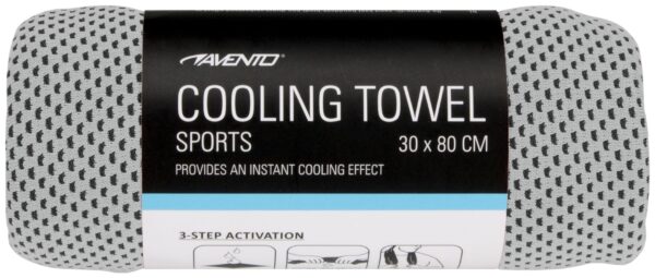 Πετσέτα Δροσισμού Cooling Towel (Γκρι) Avento® (41ZD-LGA) - Image 2
