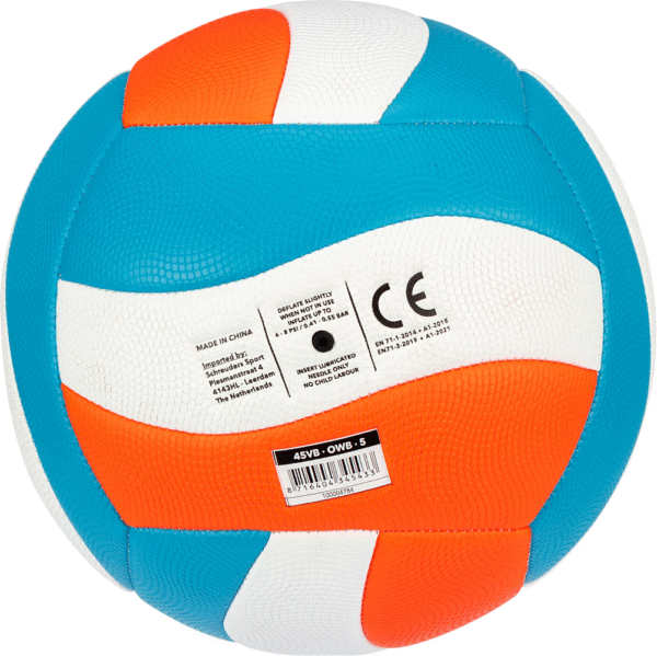 Μπάλα Beach Volley No.5 (Λευκό/Μπλε/Πορτοκαλί) Avento® (SCHR 45VB-OWB) - Image 2