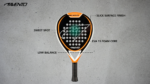 Ρακέτα Padel (Escudero) Avento® (SCHR - 46PG) - Image 3