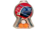 Σετ 2 Ρακέτες Ping Pong & 3 Μπαλάκια - Get and Go