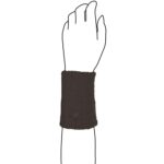 Αθλητικό Περικάρπιο Sweatband (Γκρι) Avento® (74OI-GRI) - Image 2