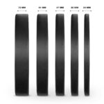 Δίσκος AMILA Black W Bumper Slim 50mm 15Kg - Image 4