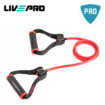 Λάστιχο Αντίστασης με Λαβές (Κόκκινο/Hard) Live Pro (B-8405-H)