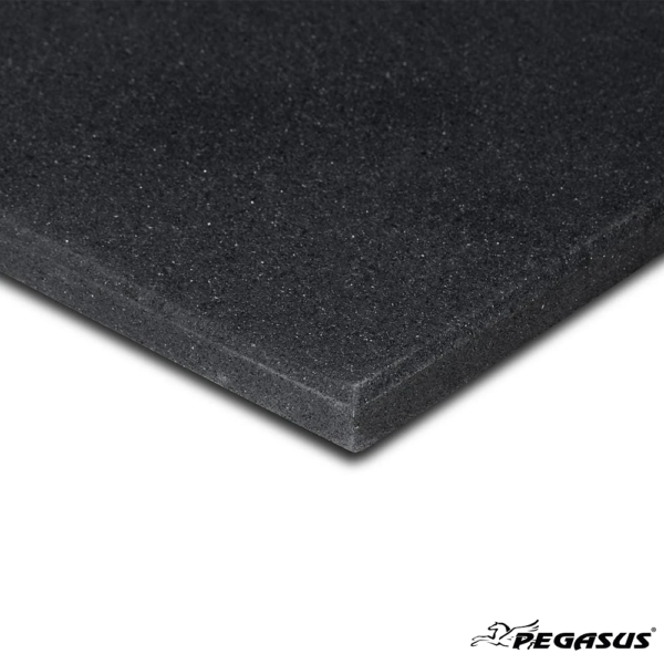 Δάπεδο για Άρση Βαρών (100x100x1,5cm) Μαύρο Pegasus® (Β-4200-15) - Image 2