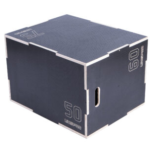 3 σε 1 Πλειομετρικό Κουτί Ξύλινο Plyo Box (Anti-Slip) Live Pro (Β-8157)