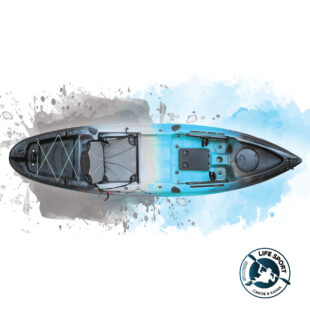 Κανό Kayak 1 Ενήλικας + 1 Παιδί (Gran) Life Sport (VK-17)