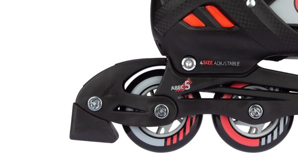 Inline Skates/Παγοπέδιλα Combo Red Raider (37-40) Nijdam® (N14AC01) - Image 4