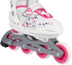 Ρυθμιζόμενα Πατίνια Inline Skates White Wedge (29-32) Nijdam® (N20AA04) - Image 3