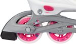 Ρυθμιζόμενα Πατίνια Inline Skates White Wedge (29-32) Nijdam® (N20AA04) - Image 4