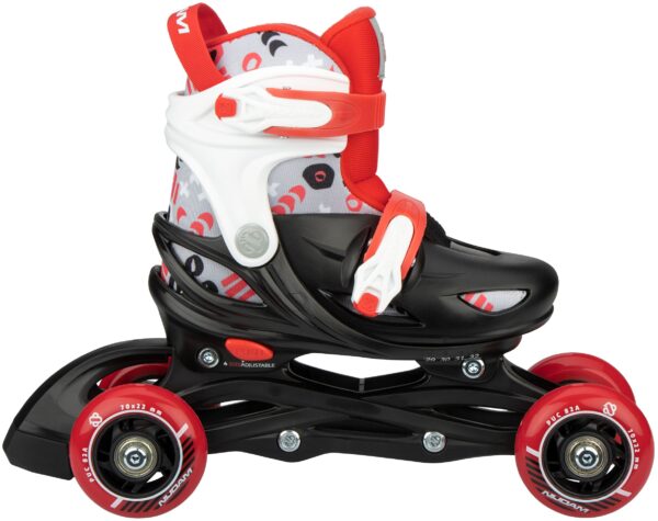 Inline Skates Ρυθμιζόμενα 3-σε-1 Street Shift (33-36) Nijdam® (N22AA02) - Image 4