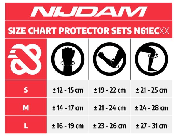 Προστατευτικό Σετ White Out (Small) Nijdam® (N61EC03-S) - Image 3