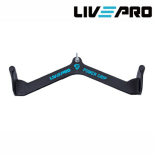 Μεσαία Λαβή Πλάτης Power Grip (Επικάλυψη PVC) LivePro (B-8327)