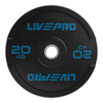 Δίσκος Bumper Ø50 (20kg) LivePro (Β-8331-20)