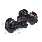 Bowflex® S/Tech 552i Ρυθμιζόμενοι Αλτήρες 24kg - Bowflex®